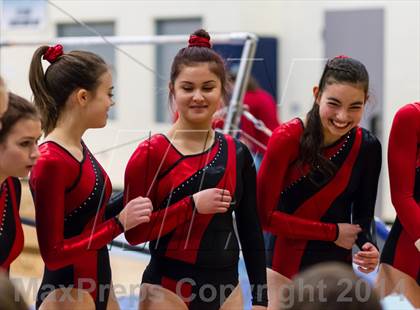 Thumbnail 2 in Yorktown Gymnastics Meet (Edison, Madison & Wakefield) photogallery.