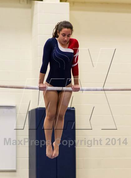Thumbnail 2 in Yorktown Gymnastics Meet (Edison, Madison & Wakefield) photogallery.