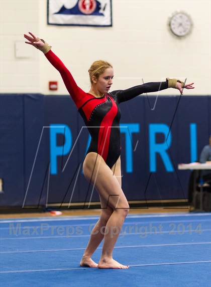 Thumbnail 2 in Yorktown Gymnastics Meet (Edison, Madison & Wakefield) photogallery.