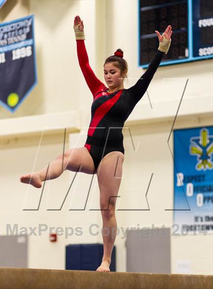 Thumbnail 3 in Yorktown Gymnastics Meet (Edison, Madison & Wakefield) photogallery.
