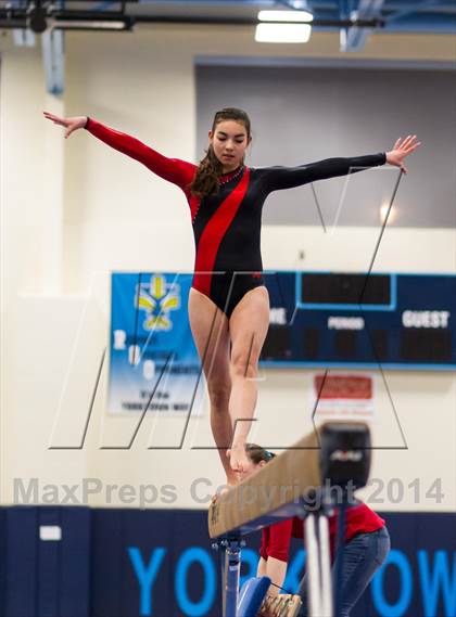 Thumbnail 3 in Yorktown Gymnastics Meet (Edison, Madison & Wakefield) photogallery.