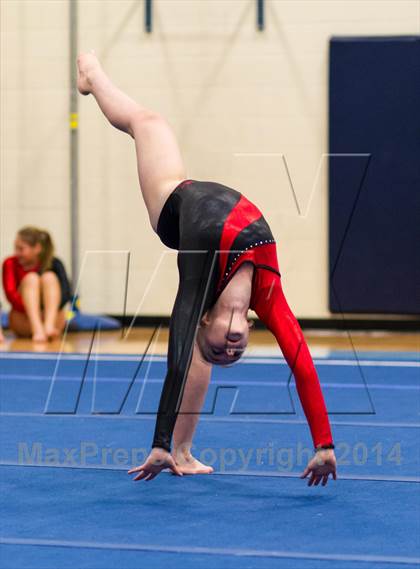 Thumbnail 2 in Yorktown Gymnastics Meet (Edison, Madison & Wakefield) photogallery.