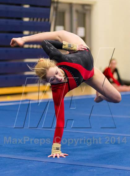 Thumbnail 1 in Yorktown Gymnastics Meet (Edison, Madison & Wakefield) photogallery.