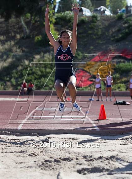 Thumbnail 3 in Orange County Track & Field Championships (Girls Long Jump) photogallery.