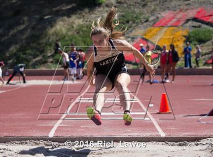 Thumbnail 2 in Orange County Track & Field Championships (Girls Long Jump) photogallery.