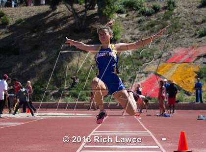 Thumbnail 1 in Orange County Track & Field Championships (Girls Long Jump) photogallery.
