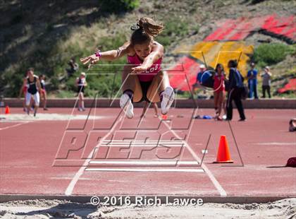 Thumbnail 2 in Orange County Track & Field Championships (Girls Long Jump) photogallery.