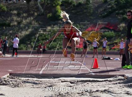 Thumbnail 1 in Orange County Track & Field Championships (Girls Long Jump) photogallery.