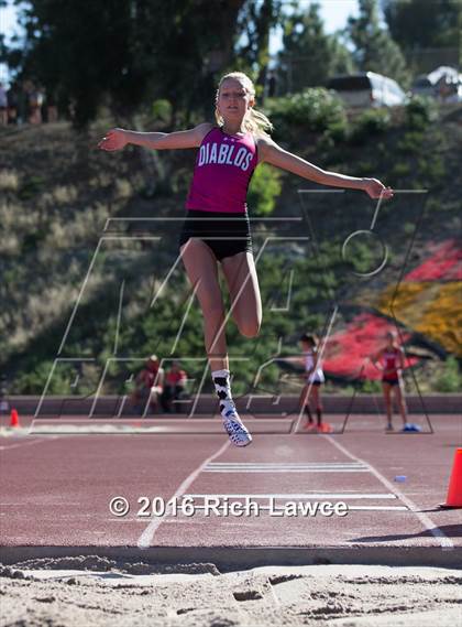 Thumbnail 2 in Orange County Track & Field Championships (Girls Long Jump) photogallery.