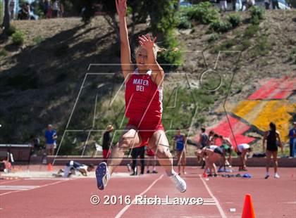 Thumbnail 2 in Orange County Track & Field Championships (Girls Long Jump) photogallery.