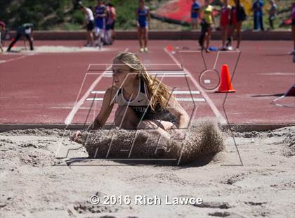 Thumbnail 2 in Orange County Track & Field Championships (Girls Long Jump) photogallery.