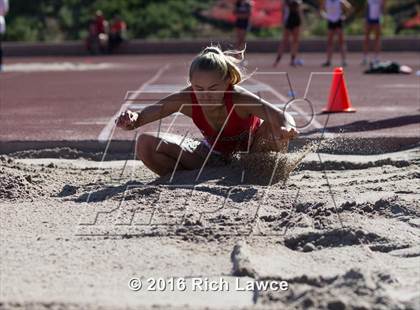 Thumbnail 1 in Orange County Track & Field Championships (Girls Long Jump) photogallery.