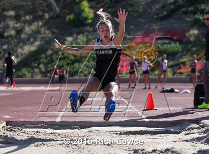 Thumbnail 2 in Orange County Track & Field Championships (Girls Long Jump) photogallery.