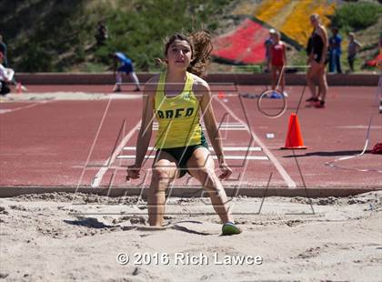 Thumbnail 1 in Orange County Track & Field Championships (Girls Long Jump) photogallery.
