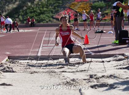 Thumbnail 2 in Orange County Track & Field Championships (Girls Long Jump) photogallery.