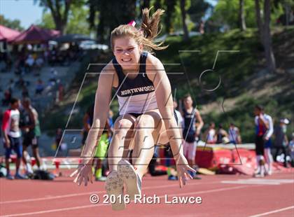 Thumbnail 3 in Orange County Track & Field Championships (Girls Long Jump) photogallery.