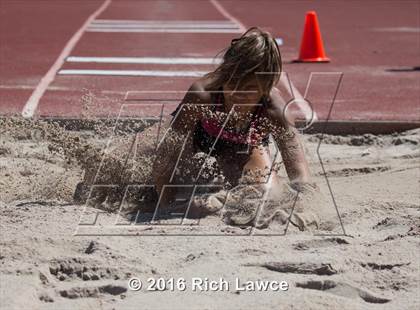 Thumbnail 2 in Orange County Track & Field Championships (Girls Long Jump) photogallery.