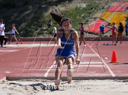 Thumbnail 1 in Orange County Track & Field Championships (Girls Long Jump) photogallery.