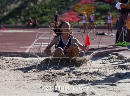 Thumbnail 1 in Orange County Track & Field Championships (Girls Long Jump) photogallery.