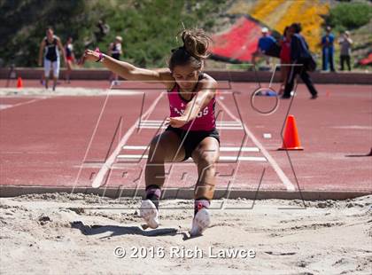Thumbnail 1 in Orange County Track & Field Championships (Girls Long Jump) photogallery.
