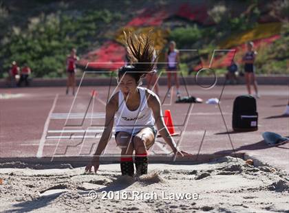 Thumbnail 1 in Orange County Track & Field Championships (Girls Long Jump) photogallery.