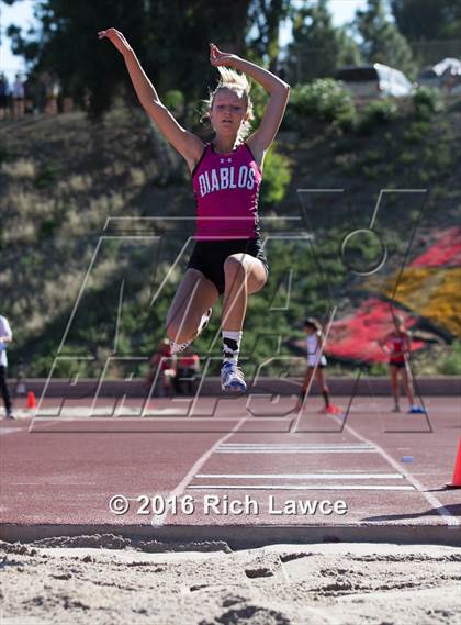 Thumbnail 1 in Orange County Track & Field Championships (Girls Long Jump) photogallery.