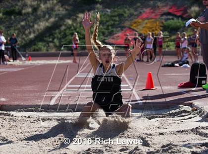 Thumbnail 2 in Orange County Track & Field Championships (Girls Long Jump) photogallery.