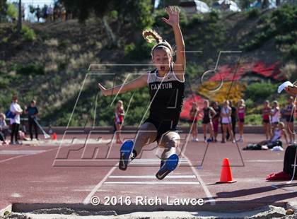 Thumbnail 3 in Orange County Track & Field Championships (Girls Long Jump) photogallery.