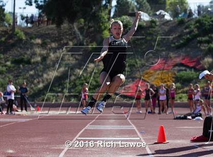 Thumbnail 1 in Orange County Track & Field Championships (Girls Long Jump) photogallery.