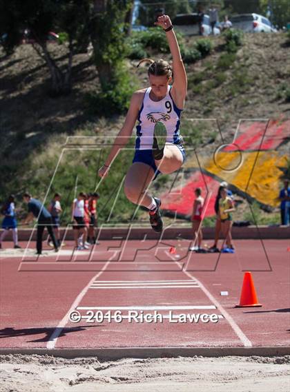 Thumbnail 3 in Orange County Track & Field Championships (Girls Long Jump) photogallery.