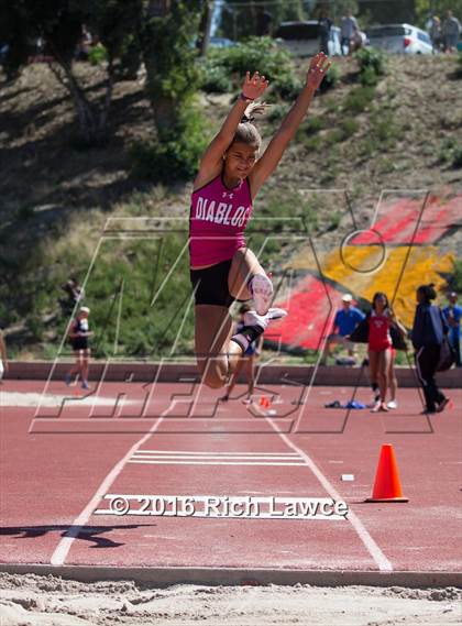 Thumbnail 2 in Orange County Track & Field Championships (Girls Long Jump) photogallery.