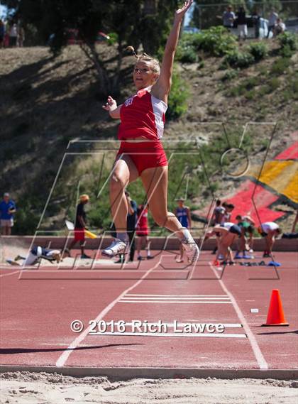 Thumbnail 3 in Orange County Track & Field Championships (Girls Long Jump) photogallery.