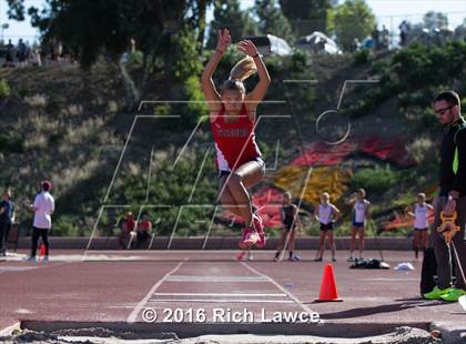 Thumbnail 2 in Orange County Track & Field Championships (Girls Long Jump) photogallery.