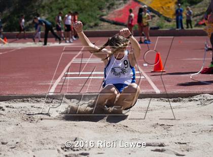 Thumbnail 2 in Orange County Track & Field Championships (Girls Long Jump) photogallery.