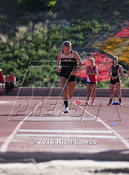 Thumbnail 2 in Orange County Track & Field Championships (Girls Long Jump) photogallery.