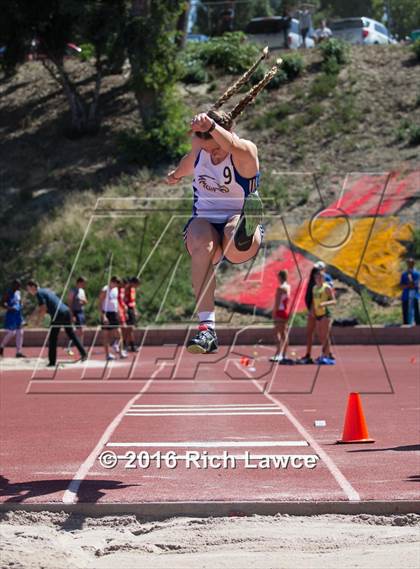Thumbnail 1 in Orange County Track & Field Championships (Girls Long Jump) photogallery.