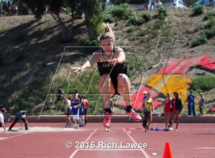 Thumbnail 2 in Orange County Track & Field Championships (Girls Long Jump) photogallery.
