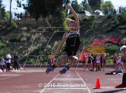 Thumbnail 2 in Orange County Track & Field Championships (Girls Long Jump) photogallery.