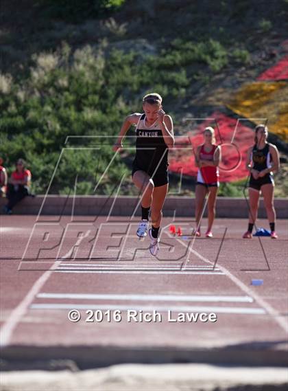 Thumbnail 1 in Orange County Track & Field Championships (Girls Long Jump) photogallery.