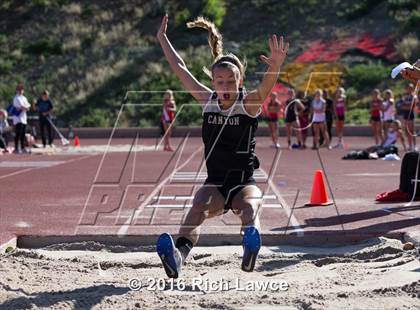 Thumbnail 1 in Orange County Track & Field Championships (Girls Long Jump) photogallery.