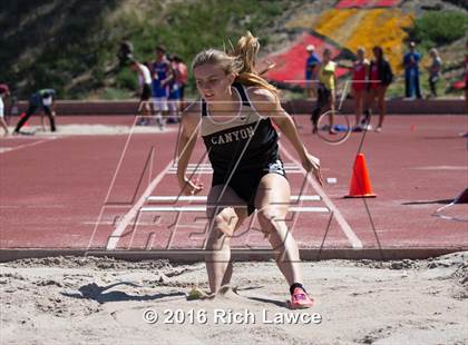 Thumbnail 3 in Orange County Track & Field Championships (Girls Long Jump) photogallery.
