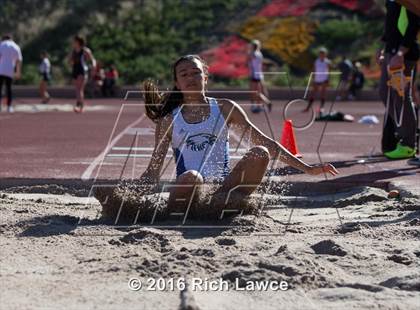 Thumbnail 2 in Orange County Track & Field Championships (Girls Long Jump) photogallery.