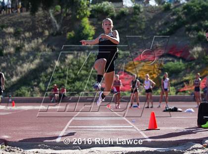 Thumbnail 2 in Orange County Track & Field Championships (Girls Long Jump) photogallery.