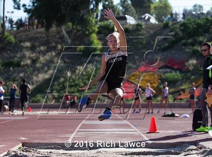 Thumbnail 1 in Orange County Track & Field Championships (Girls Long Jump) photogallery.