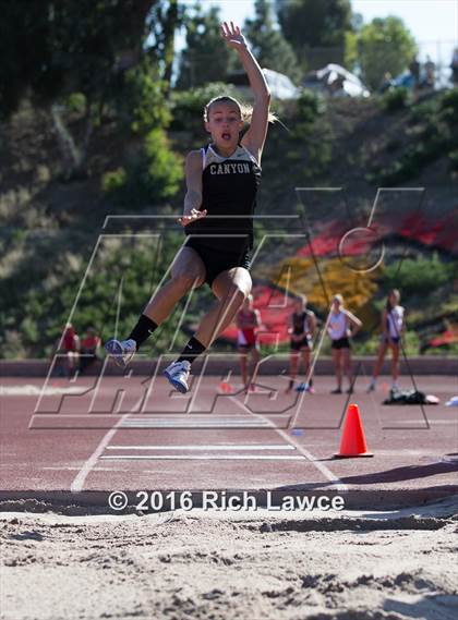 Thumbnail 3 in Orange County Track & Field Championships (Girls Long Jump) photogallery.