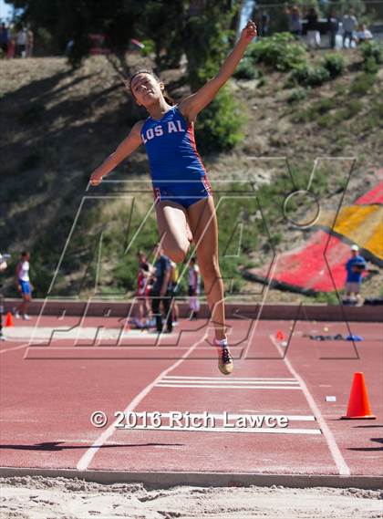 Thumbnail 2 in Orange County Track & Field Championships (Girls Long Jump) photogallery.