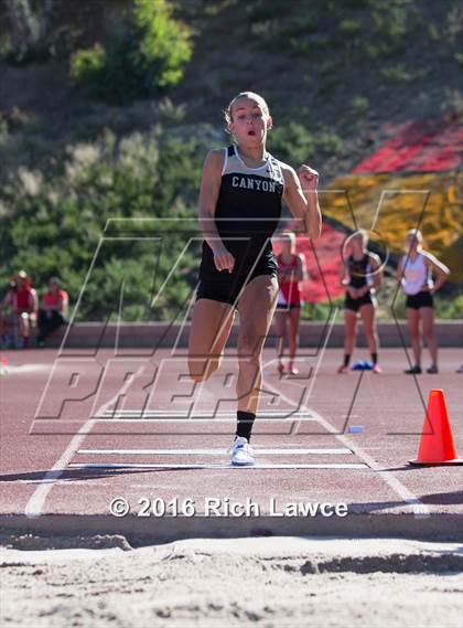 Thumbnail 3 in Orange County Track & Field Championships (Girls Long Jump) photogallery.