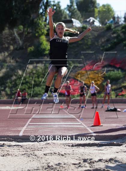 Thumbnail 2 in Orange County Track & Field Championships (Girls Long Jump) photogallery.