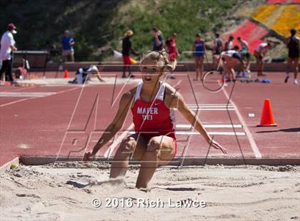 Thumbnail 2 in Orange County Track & Field Championships (Girls Long Jump) photogallery.