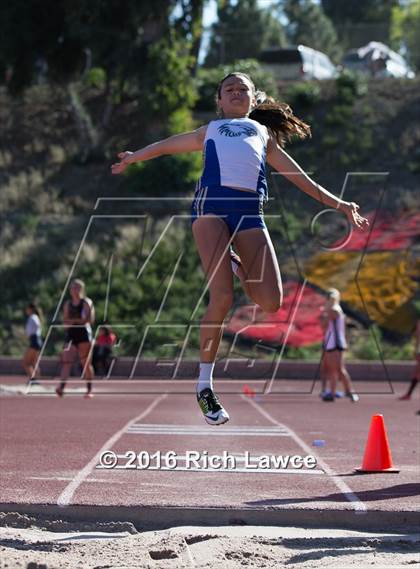 Thumbnail 1 in Orange County Track & Field Championships (Girls Long Jump) photogallery.